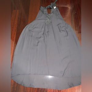 Torrid georgette mock neck tank top